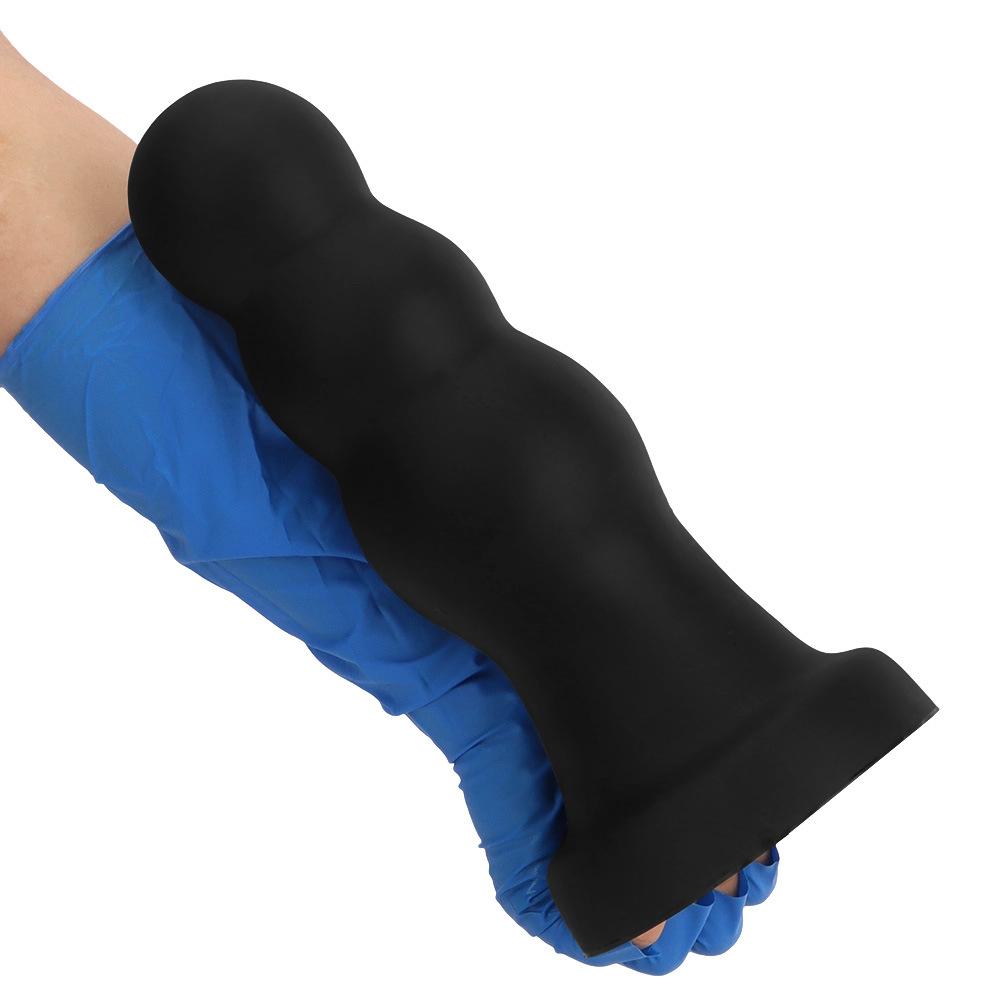 Large Liquid Silicone Soft Dildo Fisting Dragon Head Butt Plug Masturbator Anal Dilator Adult Sex Toy Big Dick Strap On Penis