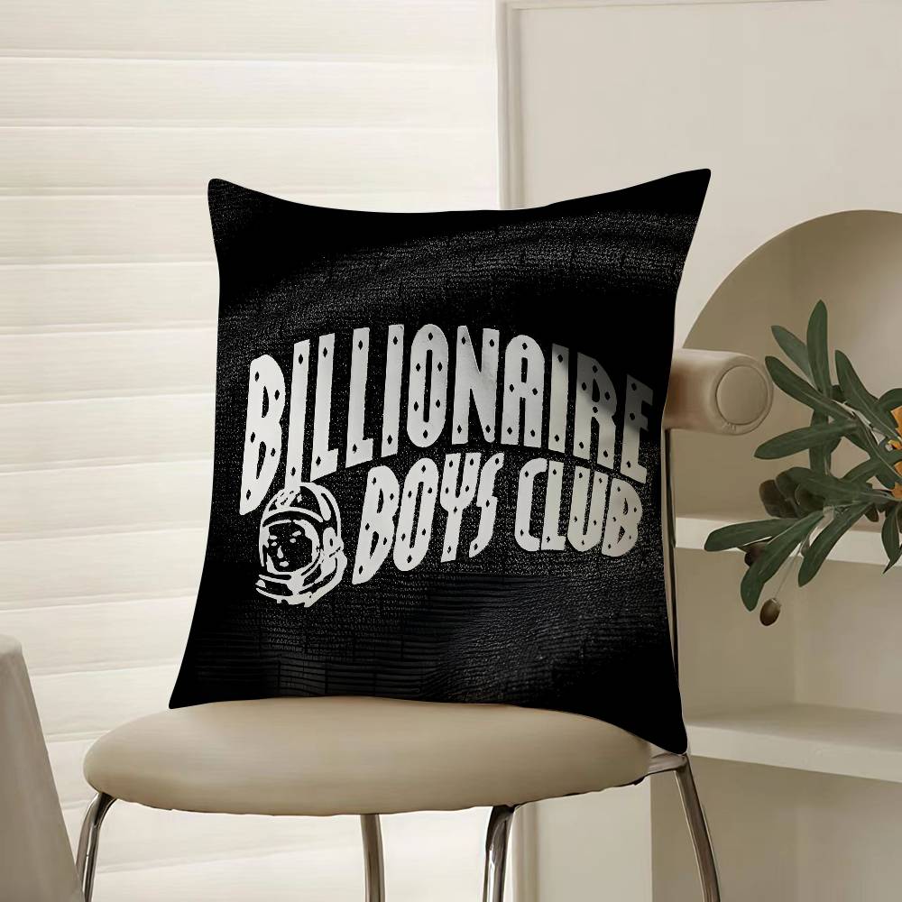 Fashionable Printing Billionaire Boys Club Pillow Case Comfort Sofa Bed Silky Elegant Invisible Zipper Decorative Cushion Cover
