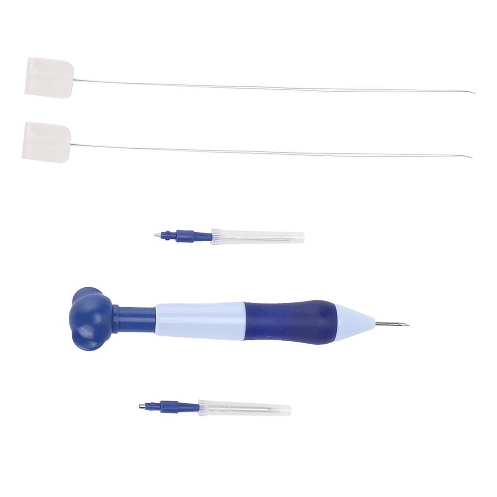 Punch Needle Yarn Knitting HandMade Weaving Embroidery Tool with ABS Plastic Handle