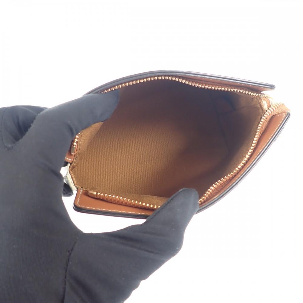 CELINE  10C762DJP.01TA Pouch White Polyurethane/leather Women