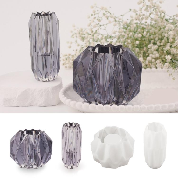 Sturdy Stylish Silicone Candle Mold Accessory for Crafting Practical Vases and Storage Containers Special Gifts Giving