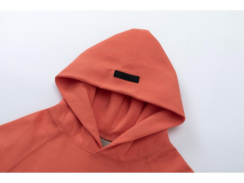 Μοντέρνο Brand Essentials Unisex Φούτερ με Γούνα και Γράμματα - Χαλαρή Εφαρμογή, Επένδυση με Βελούδο, Μακρυμάνικο Πουλόβερ