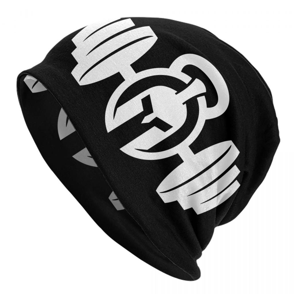 Custom No Pain No Gain Skullies Beanies Caps Unisex Winter Warm Knitted Hat Hip Hop Bodybuilding Fitness Gym Bonnet Hats Cap
