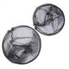 Nylon Fishing Nets Head Fishing Tackle Collapsible Detachable Handle Rhombus Mesh Hole Depth Folding Dip Net Durable Dip Net
