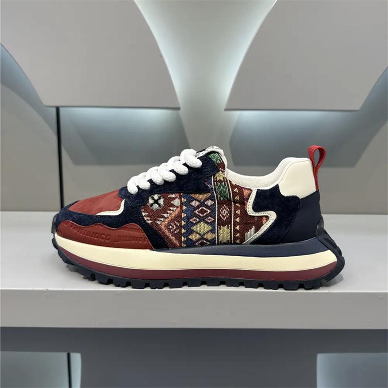 

Live stream hot spring men s shoes breathable sports casual dad shoes Kuaishou Douyin men s trendy sports shoes foreign trade 39