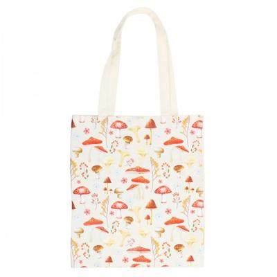 Mushroom Polycotton Tote Bag