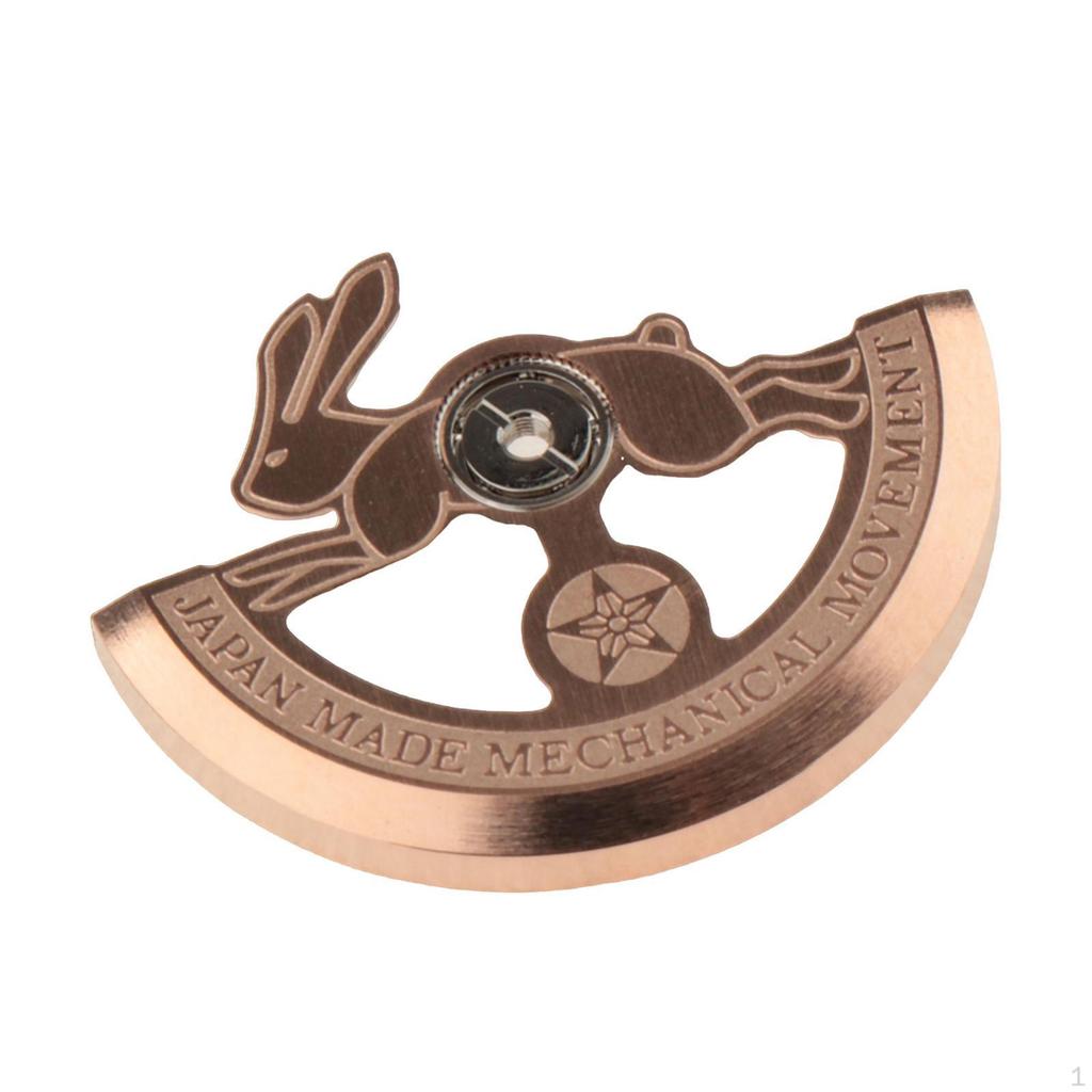 Bunny Automatic Movement Rotor Replacement, Sturdy, Lightweight, Metal Parts Repair, for 7S36 7S26