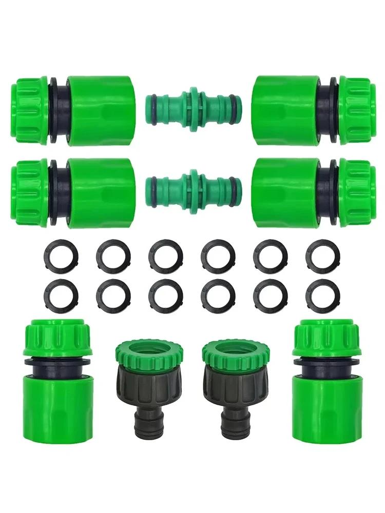 

Garden Hose Quick Connector ABS Double Male Coupling Adapter Extender for Water Pipe 1pc