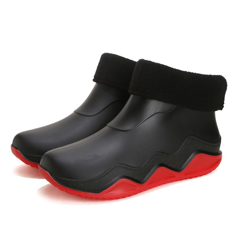Waterproof Low-Cut Korean-Style Rain Boots - Non-Slip for Men, Women, Students & Adults