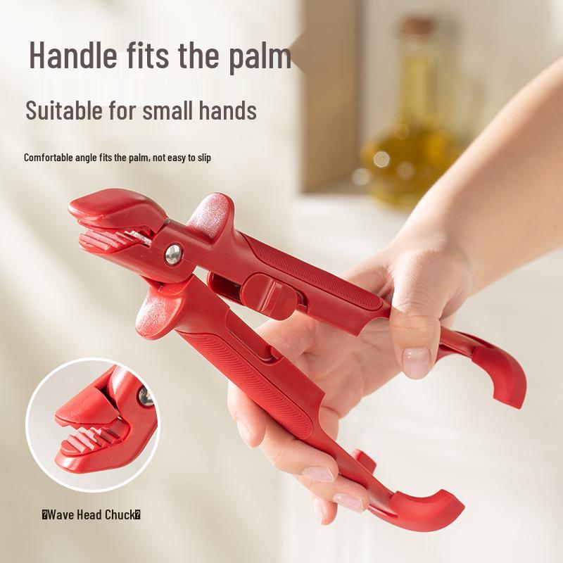Non-slip Bowl and Plate Lifter - Dual-use Anti-scald Clip for Kitchen Bowls and Plates