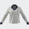 V Neck Ls Regular Fit White  Kc9319 