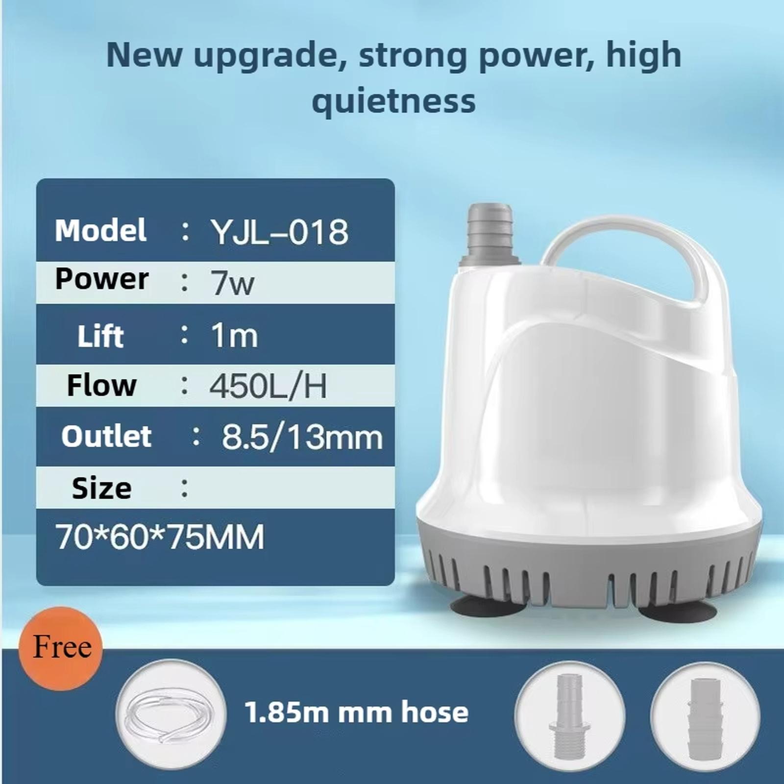 

Нижний всасывающий погружной циркулятор для аквариума one size белый