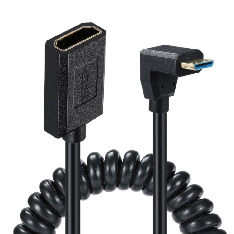 

8k60hz 4k120hz Mini Video Camera Male/Female Adapter Spring Loaded Cable For Camera Projectors Tablets 120cm