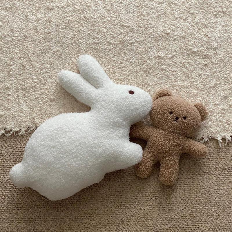 

Nordic Style Soothing Rabbit Plush Toy - Baby Playmate & Photography Prop