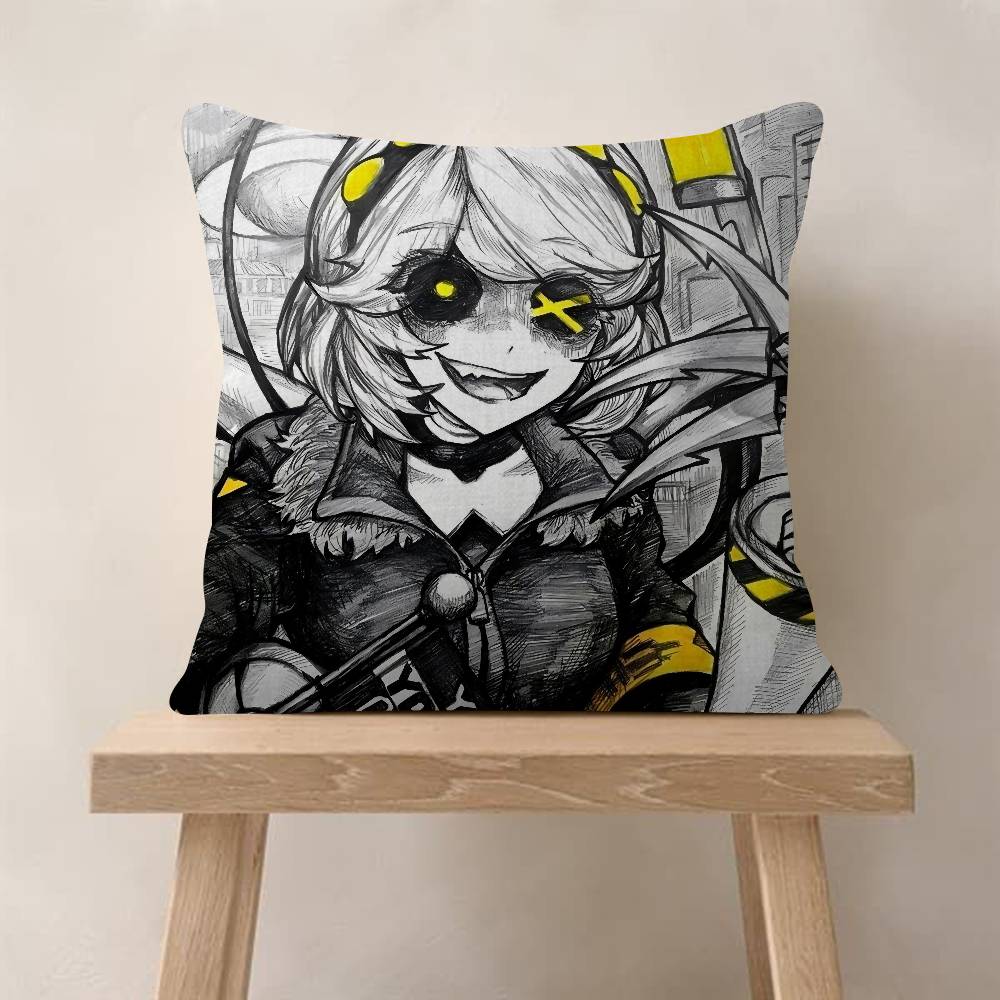 Anime MMurder DDrones Pillow Cushion Cover Pillowcase Living Room Sofa Home Decor Customized