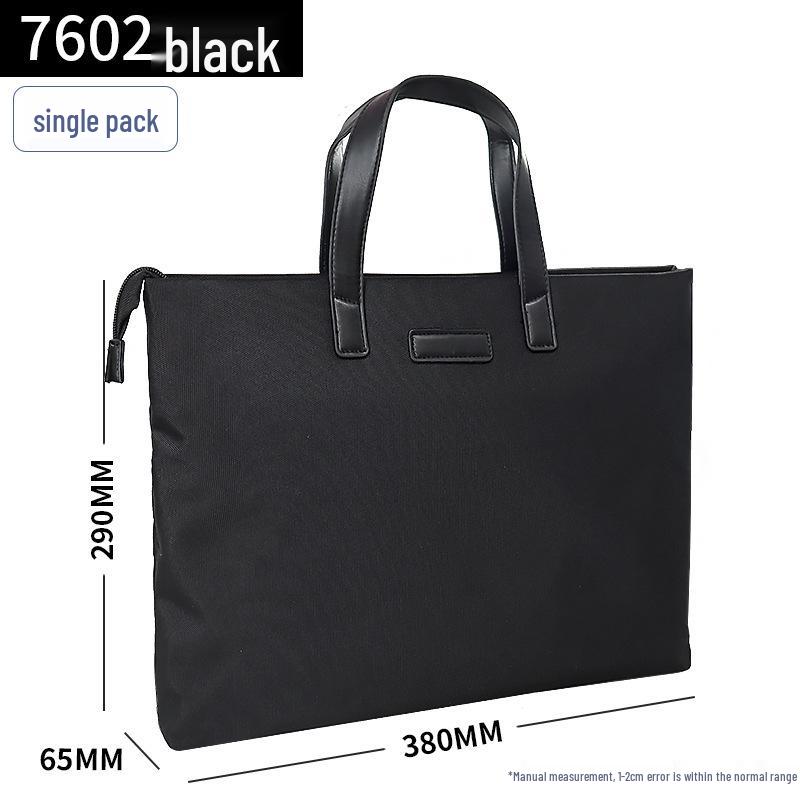 Oxford Cloth Waterproof Briefcase for Documents and Cigarettes