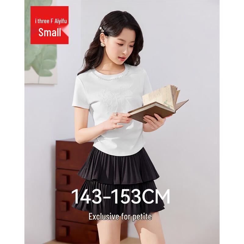 

IEF French Sweet Design T-Shirt for Petite Women S