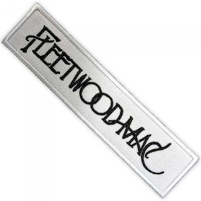 Fleetwood Mac Woven Text Logo Iron On Patch