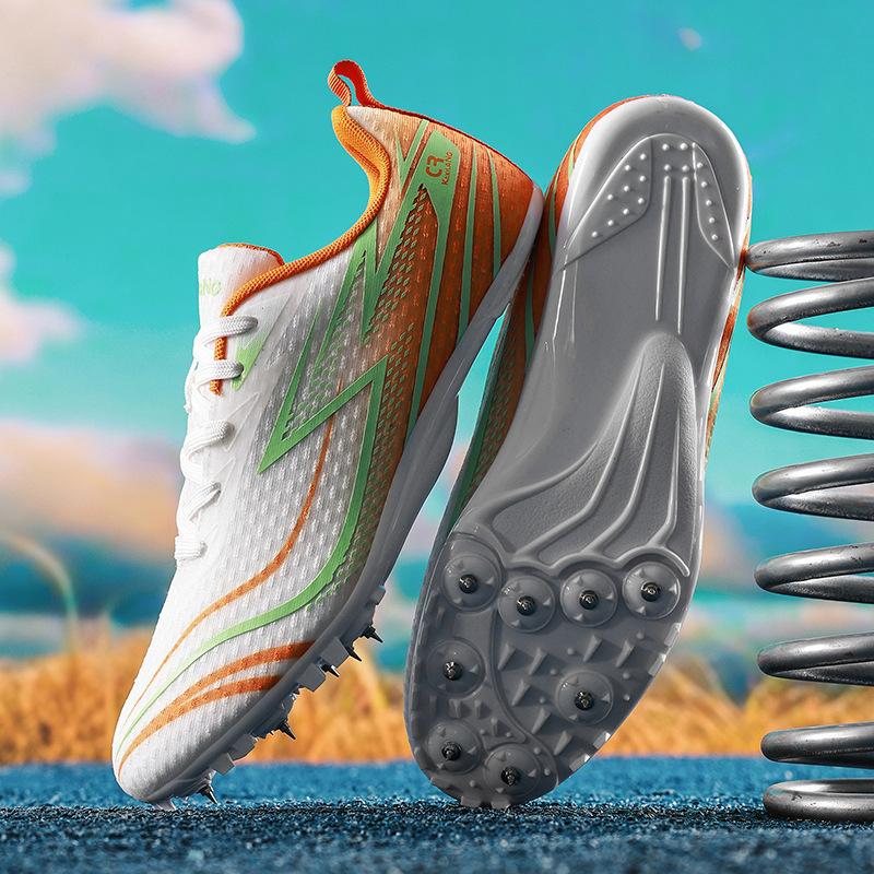 Student Spike Shoes Track and Field Sprint Exercise 1 Meter High School Entrance Examination Competition Spike Shoes Triple Jump Shoes