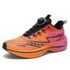 Carbon board lazy running shoes spring and summer new student body test racing sports shoes mesh breathable