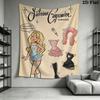 Sabrina Carpenter Pattern Home Decor Tapestry, Wall Hanging, Decorative RV Wall Cloth.ZGT0914089