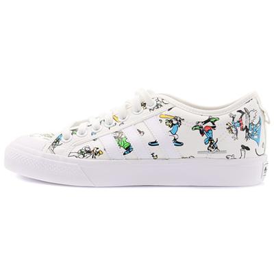 Disney X Adidas Nizza 'Sport Goofy Pack Weiß' Sneaker FW0645