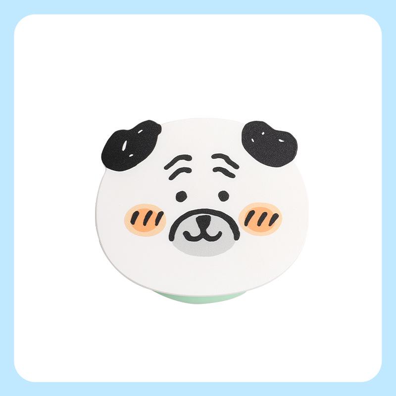 Authentic Self-Deprecating Bear Magnetic Phone Holder - Cute Cartoon Desktop Stand for Universal Use Magnetic