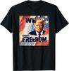 We Choose Freedom Political Trump 2024 Election US Flag T-Shirt