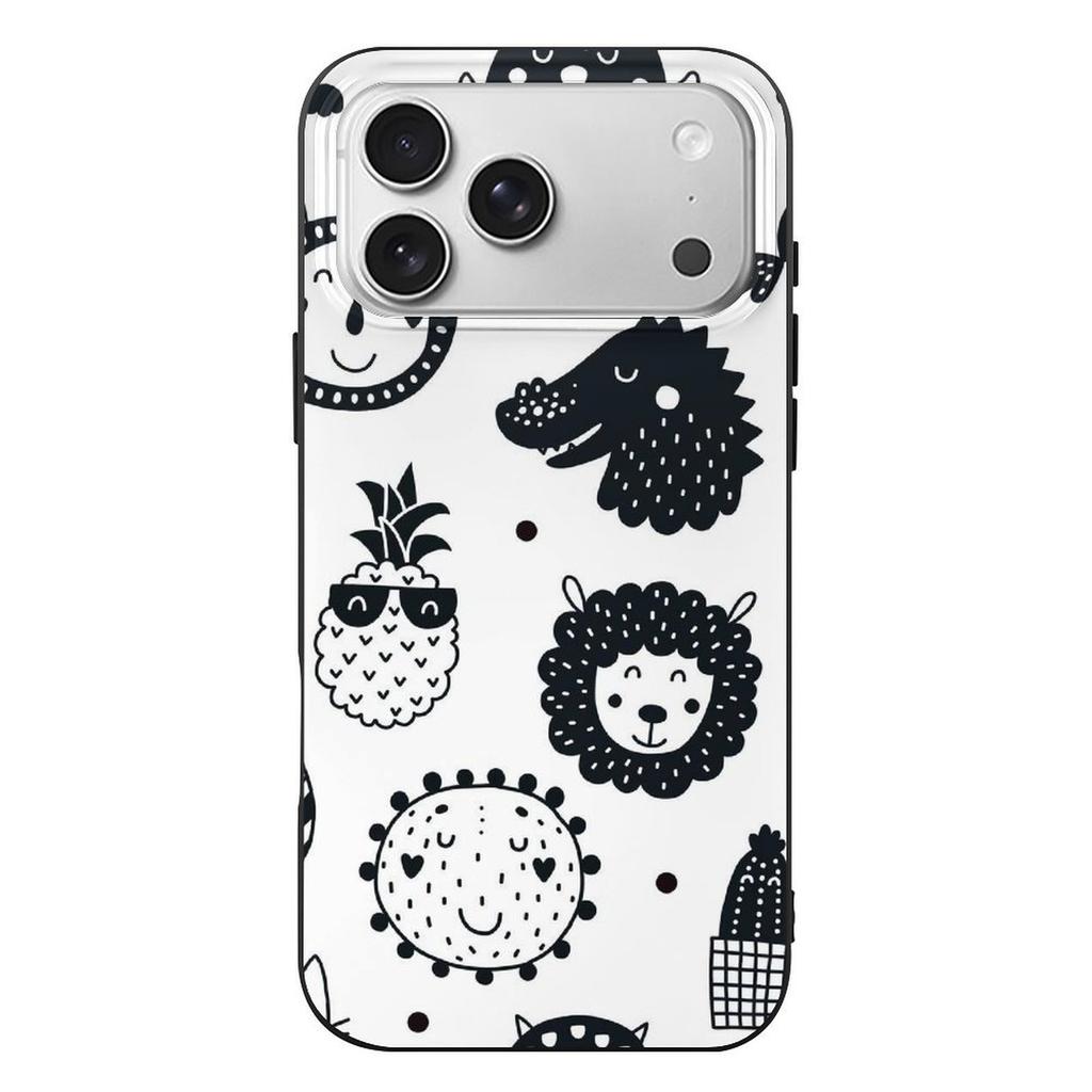 1 Pack For Iphone 17/17Air/17Pro/17ProMax Tpu Phone Case With Slim Profile, Anti-Slip Sides, Raised Lips Around Camera, Responsive Press Buttons