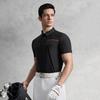 FILA Golf Series Casual Business Everyday Versatile Cool Comfortable Breathable Lightweight Regular Short Sleeve Polo Men tops A11M535126FBK