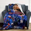 Coperta con Nome Personalizzato Mbappe Coperta Leggera Personalizzabile Morbida e Accogliente Adatta per Letto Decorazione Casa Divano Divano Quattro Stagioni Multiuso