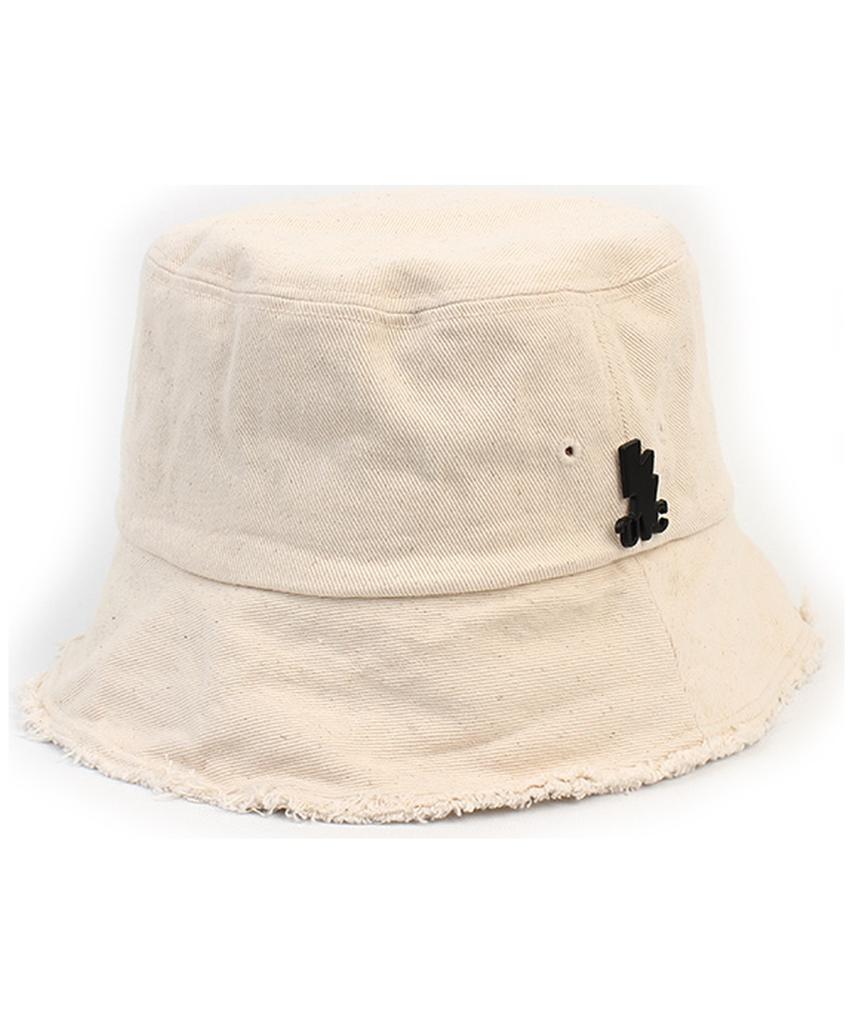Vintage Ivory Wire Bucket Hat