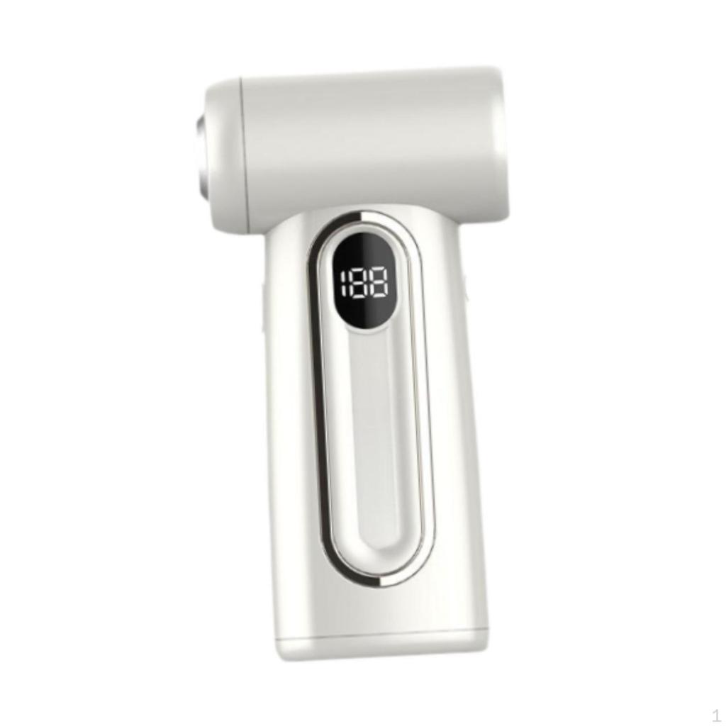 Hand Held Fan Hair Dryer Charging with Brushless Motor Cooling Personal for Office Dorm