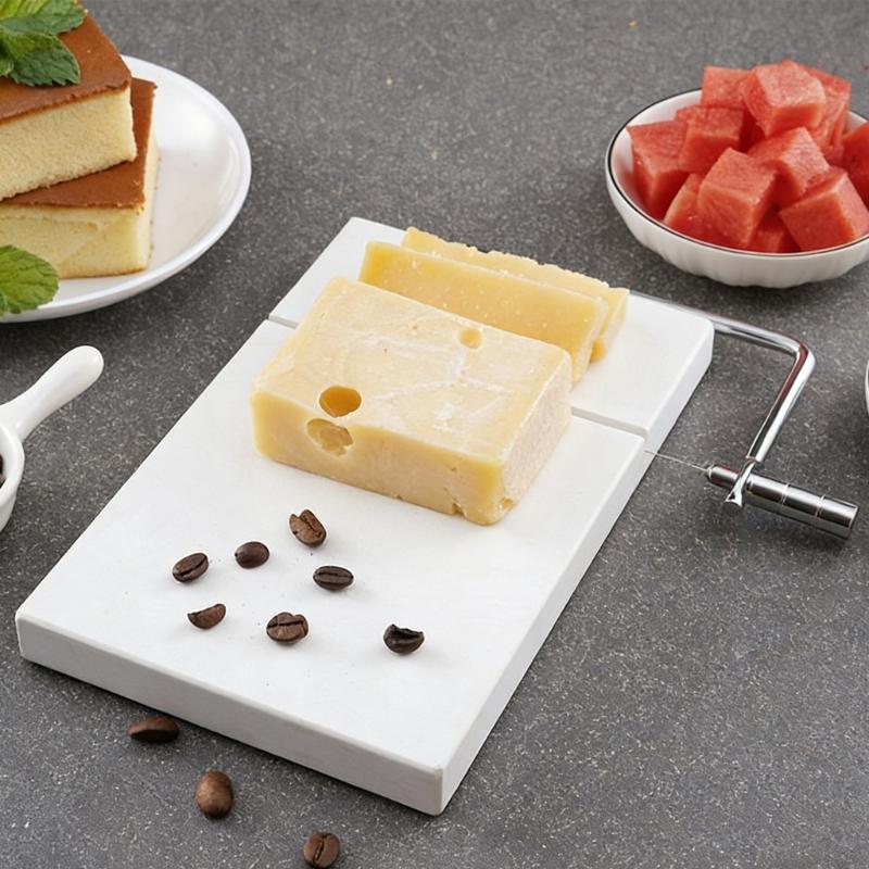 Cheese Cutting Tool produced From Natural Marble For Smooth And Precise execution