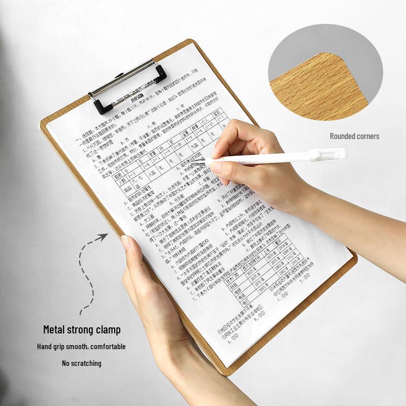 A4/A5 Clipboard: Writing Board & Menu Holder for Restaurants, Catering, Tests, and Student Use.