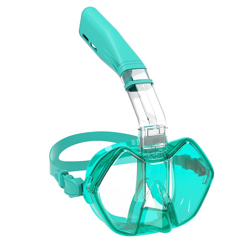 Waterproof Anti-Fog Full Dry Diving and Snorkeling Mask for Adults and Children