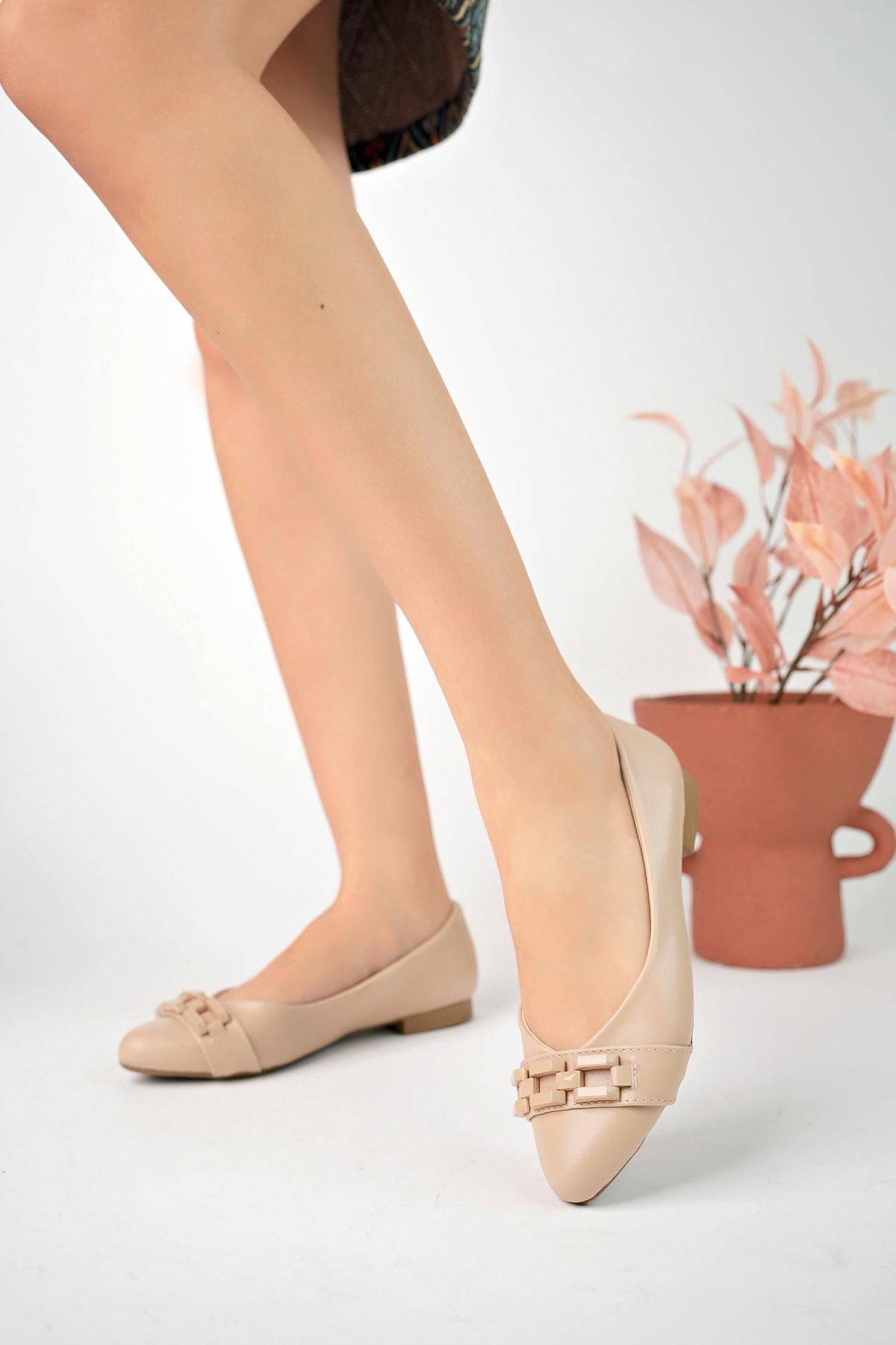 

Женские туфли на плоской подошве, балетки, удобная ортопедическая стелька из кожи