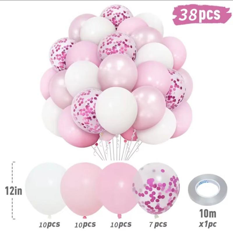 Birthday Balloon Set Birthday Scene Arrangement Latex Balloon Party Internet Celebrity Balloon