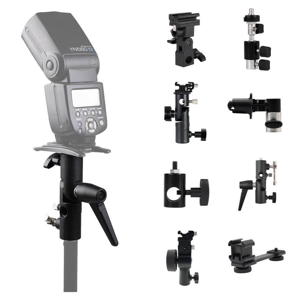 Photography Multi-Interface Adjustable Light Stand Adapter