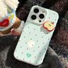 Red Dots Apple 17 Mobile Phone Case Iphone16promax Suitable for 12 Anti-fall 14 Three-dimensional 13 Small Fresh 15