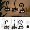 Resin Mould for Crafting Cats Shaped Candle Holder Silicone Decorative Wall Art Decoration Mould DIY Crafting Supplies