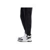 Armani Exchange SS24 ASV Series Solid Color Logo Printed Drawstring Loose Fit Jogger Pants Men Bottoms Black 6DZPLC-ZJNNZ-1200