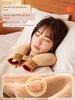 Hot Water Bottle, Water-Filled Warm Water Bag, U-Shaped Heating Pad, Neck Heating Pad for Bed, Special for Girls, Hot Water Neck Protection Bag