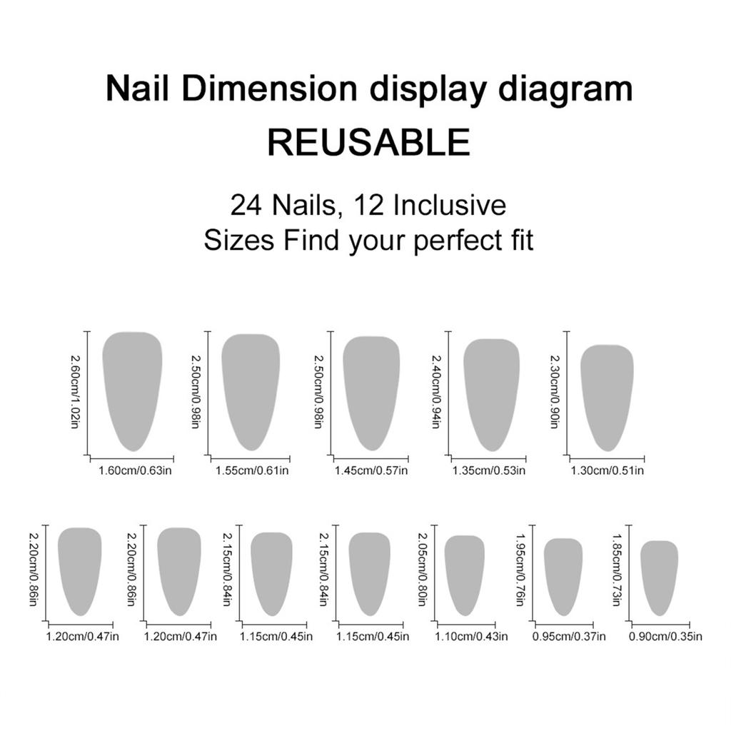 24PCS Nude Fake Nails with French Pink Tip Reusable Long Lasting Press on Nails for Fingernail DIY Decoration