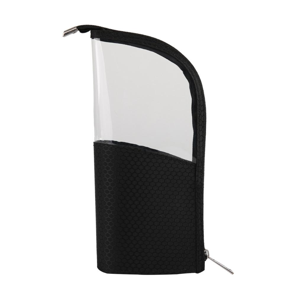 Waterproof Cosmetic Makeup Brush Holder Wash Bag Handbag Travel Storage Bags Black