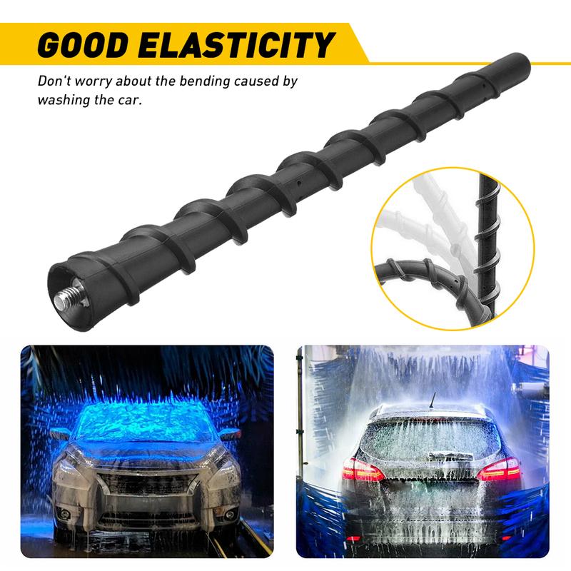 7 inch Universal Car Antenna Aerial AM FM Radio Signal Antenna Replacement With 7 Screws Car Accessories For VW Toyota Honda BMW