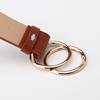 European and American Trendy and Versatile Ladies' Wide Belt, Student Sweater, Coat, Decorated Belt, Round Buckle, and Casual Belt