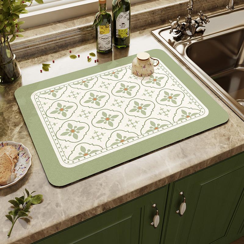 Kitchen Absorbent Drain Mat