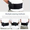 Hidden Elastic Breathable Tactical Leather Hunting Accessories with Leather Belt On Abdomen.