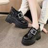 Fashion 10CM High Platform Women Sneakers Autumn Thick Sole Casual Dad Shoes Walking Chunky Shoes Woman Leather Sneakers Zapatos Mujer